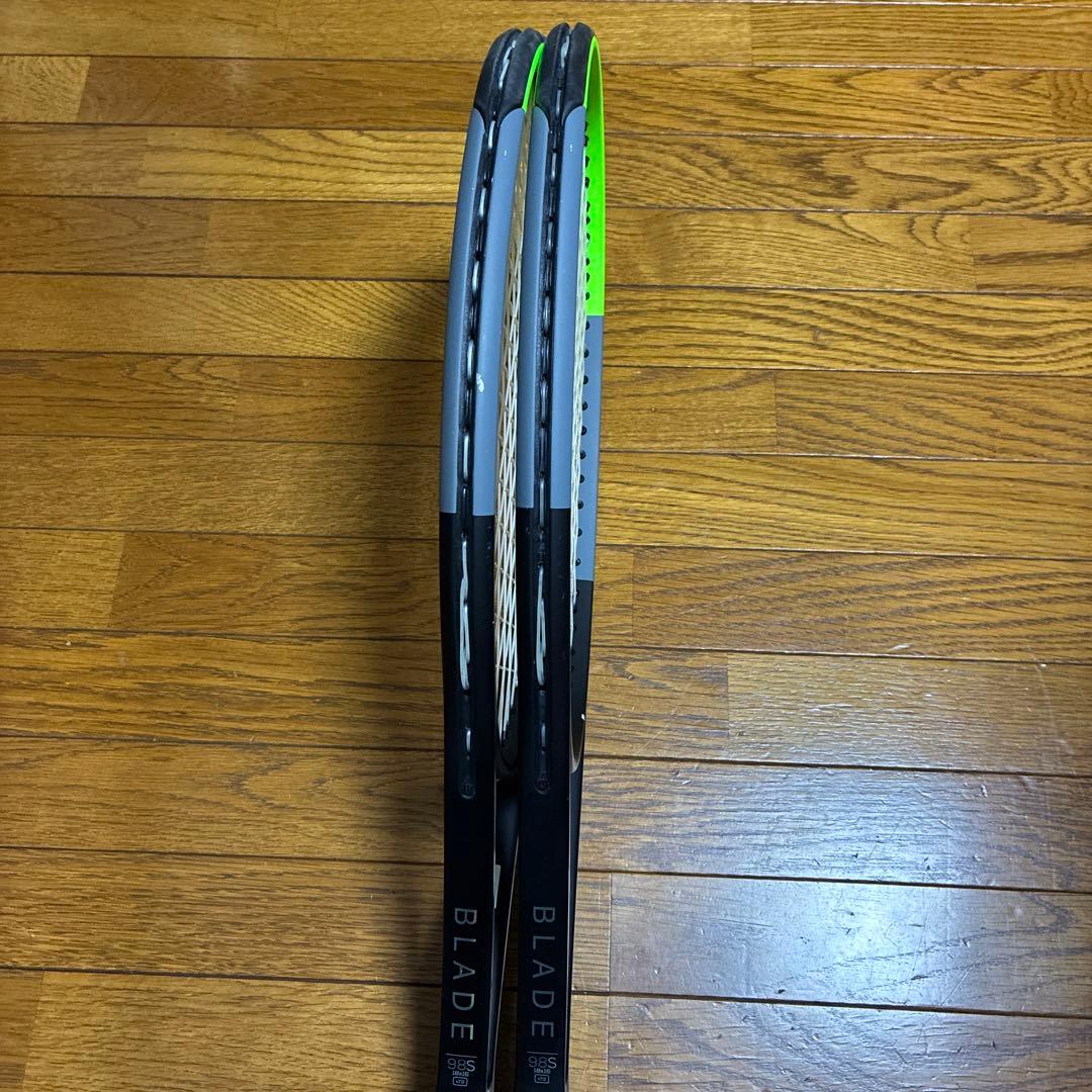 Wilson Blade 98S V7.0 硬式テニスラケット2本セット