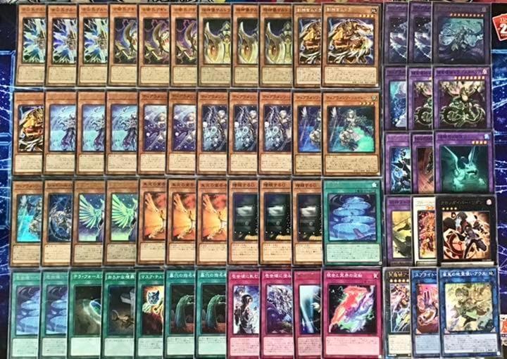 遊戯王 本格構築【イシズティアラメンツ】デッキ　メイン＆EX＆二重スリーブ
