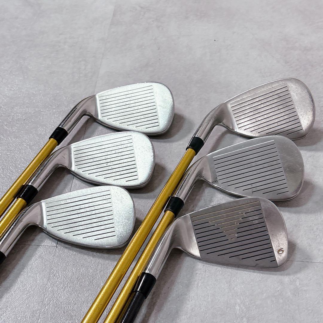 V821 SWORD 他 メンズ ゴルフクラブ フルセット 12点 エナメル 青