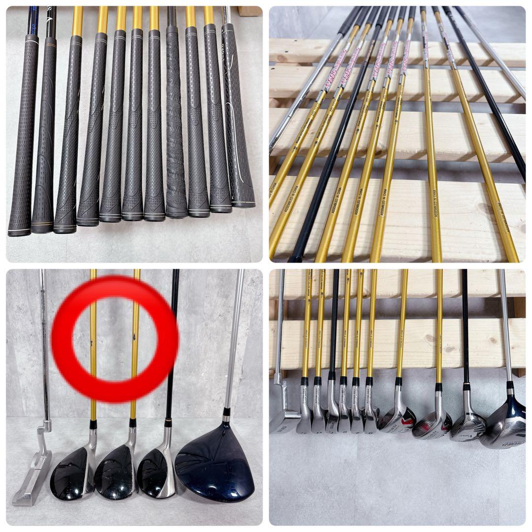 V821 SWORD 他 メンズ ゴルフクラブ フルセット 12点 エナメル 青