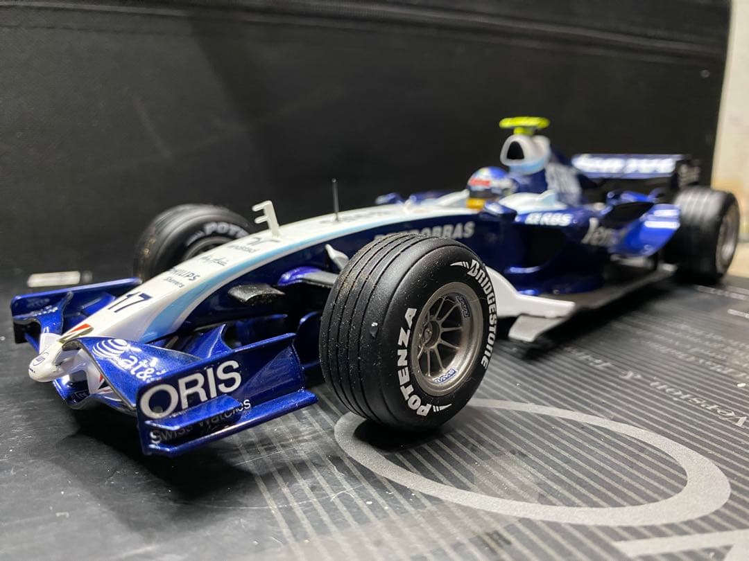 1/18 hotwheels ウィリアムズトヨタ FW29 A.ブルツ
