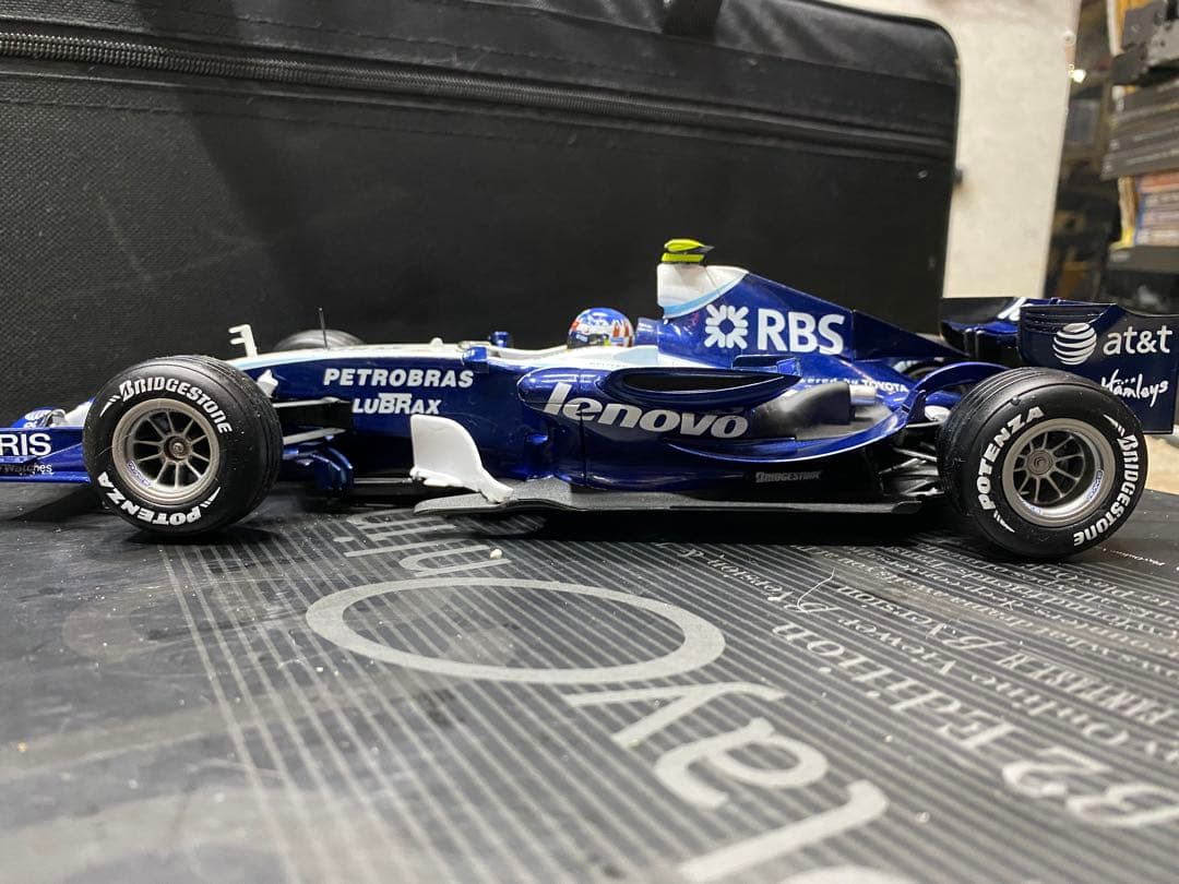 1/18 hotwheels ウィリアムズトヨタ FW29 A.ブルツ