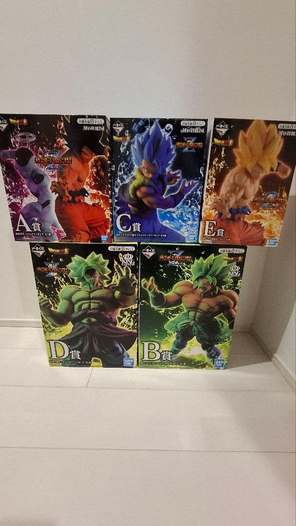 新品未開封　ドラゴンボール　一番くじ　オムニバスZ　５体セット