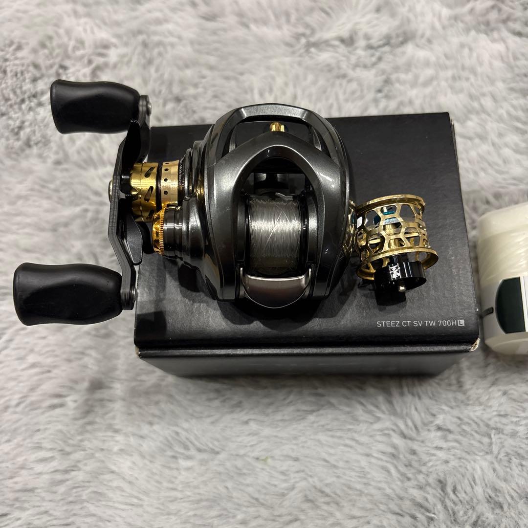 ダイワ スティーズCT SVTW 左巻き　美品　カスタムリール