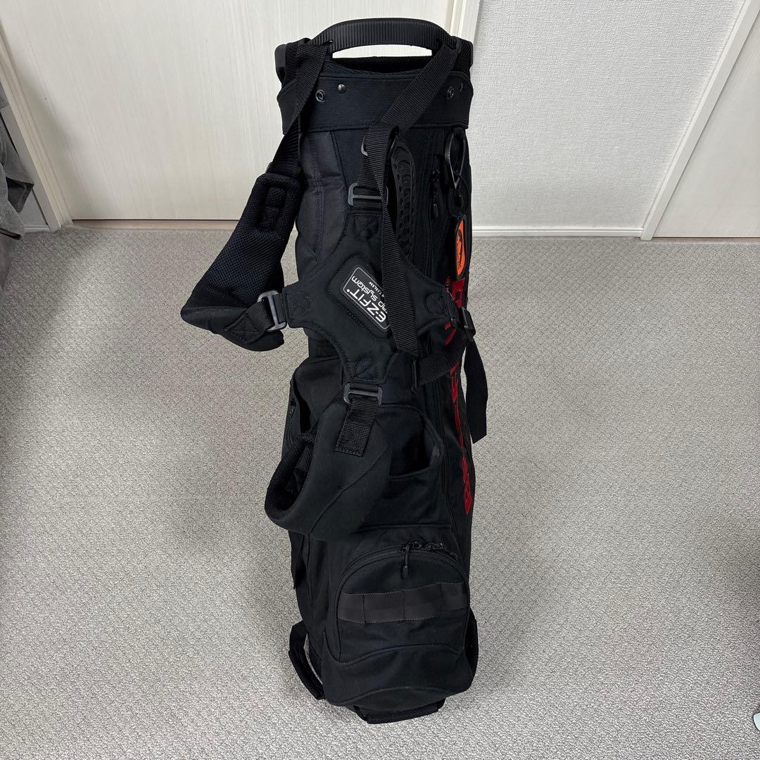 BRIEFING スタンド付きキャディバッグ 黒