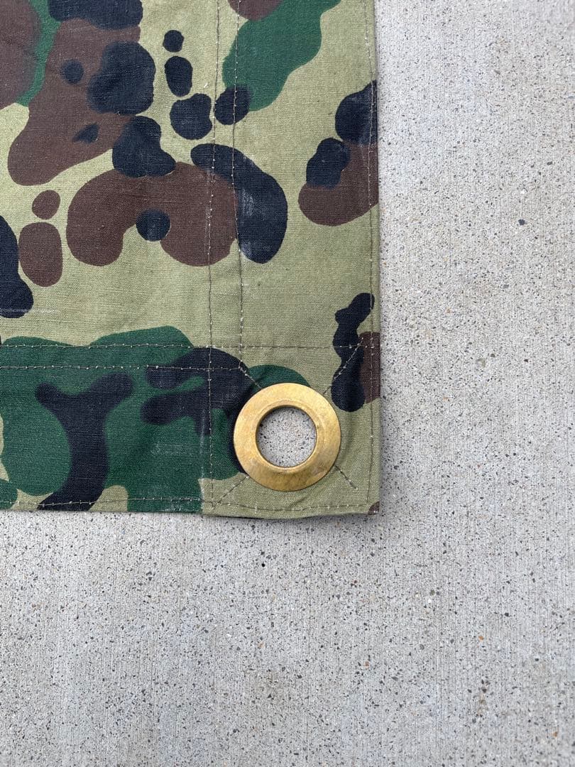 【美品】ルーマニア軍 アメーバカモ 軍物 軍幕 ミリタリー