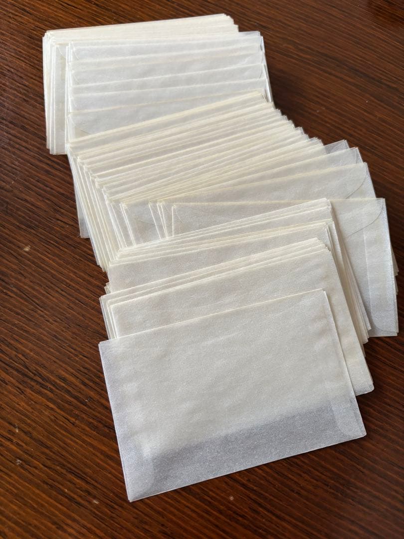 海外紙物　グラシン封筒　大量　300枚　ラスト