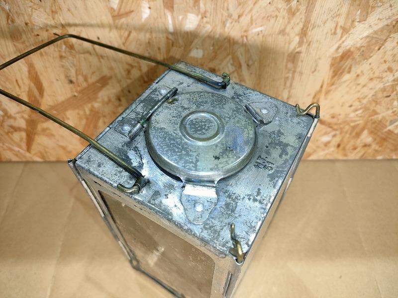 【値下げ中】【初期型】ヴィンテージ品 スイス軍フォールディングキャンドルランタン