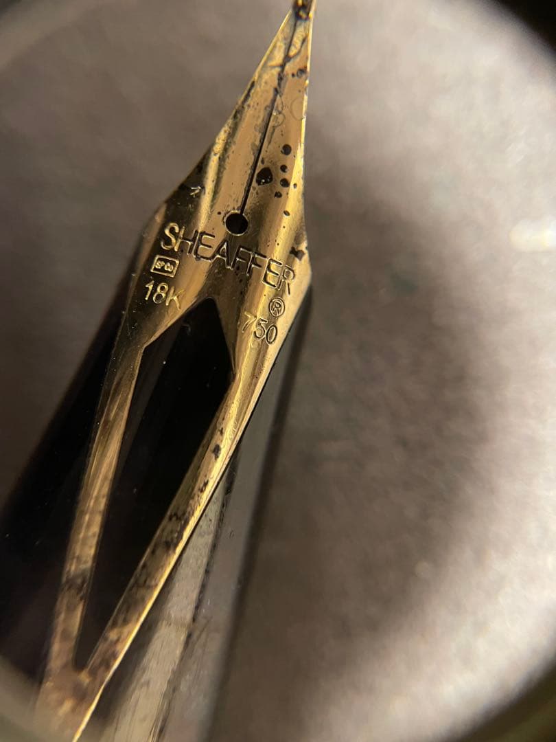 シェーファー　925 スターリング　万年筆　K18 750