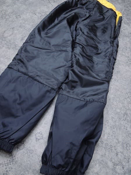 ノースフェイス サスペンダー付きスノーパンツ◆スキー/スノボー/メンズM/黄色