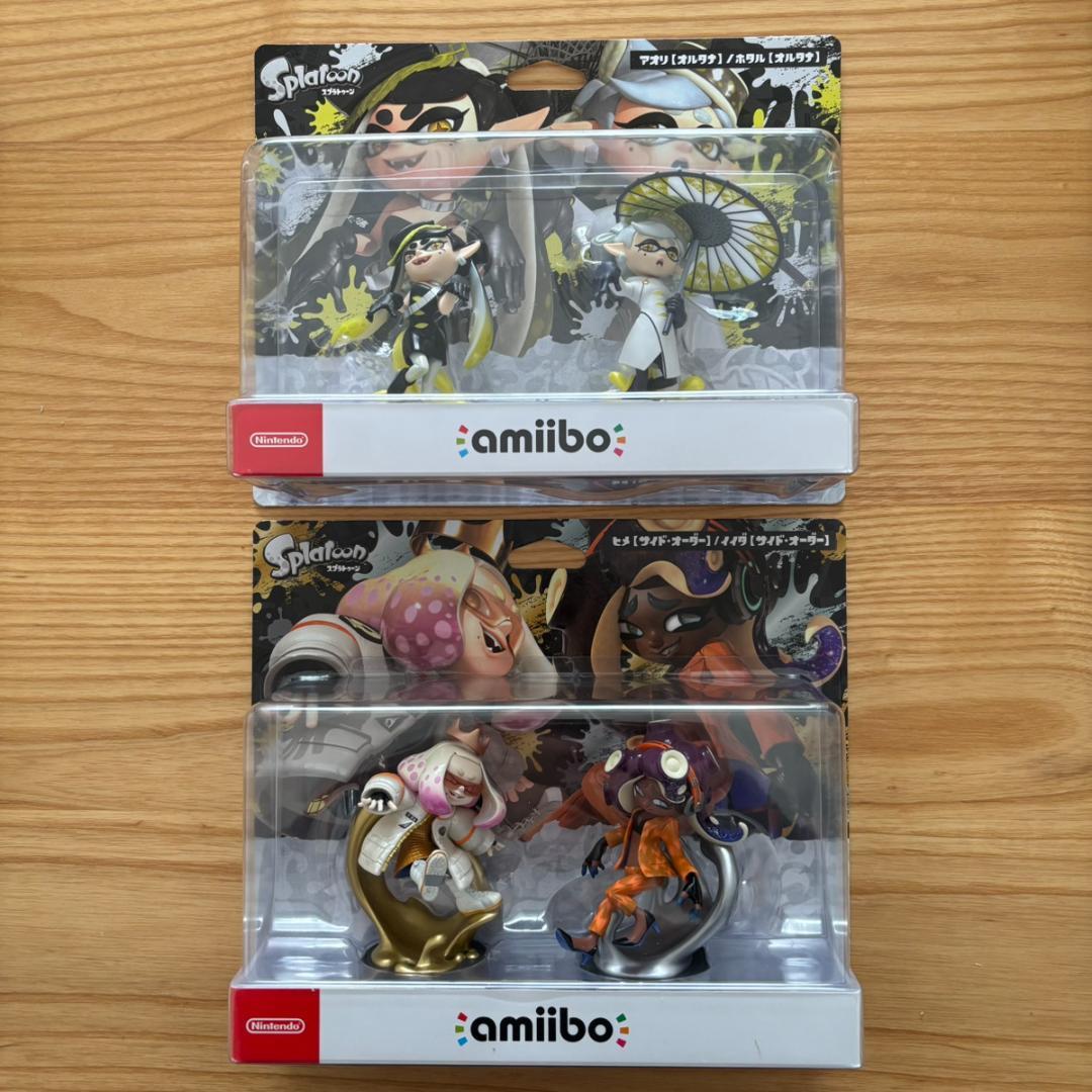 amiibo Splatoonシオカラーズセット＆シオカラーズセット