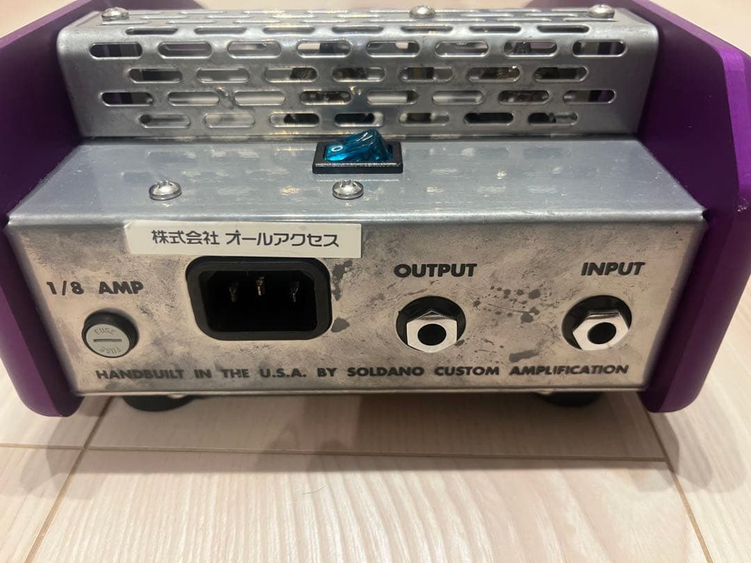 Soldano SUPERCHARGER G.T.O. ギターエフェクター