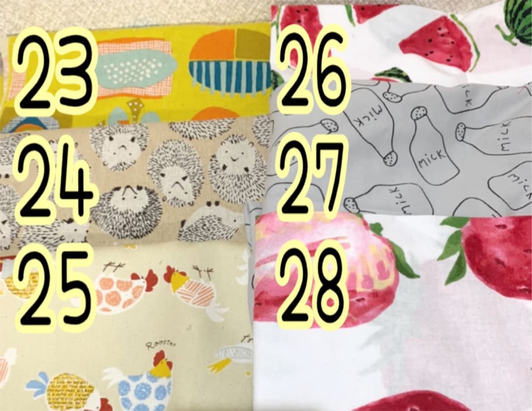 ポシェット.コーナーポーチ.サイコロポーチ　オーダー専用