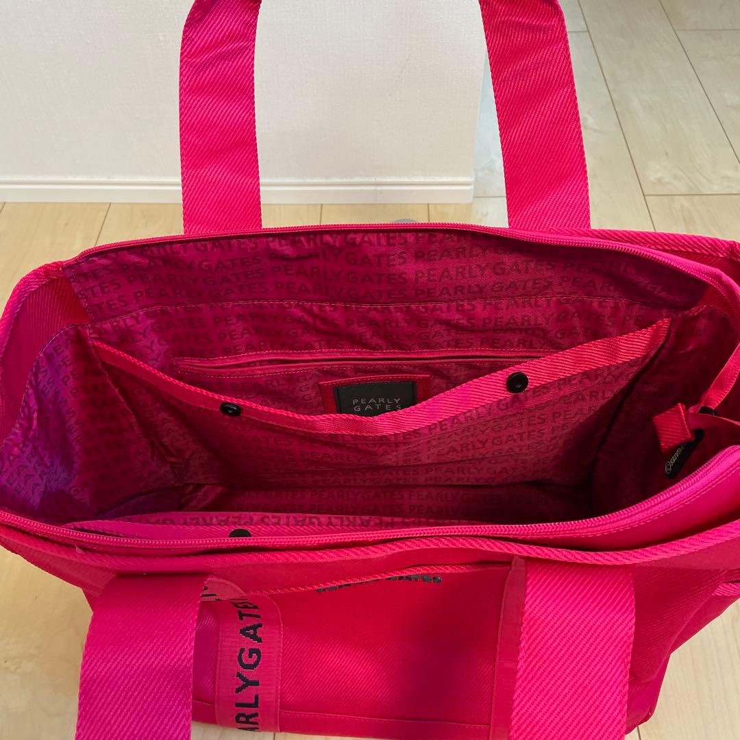 PEARLY GATES ゴルフ　ロッカーバッグ　ピンク