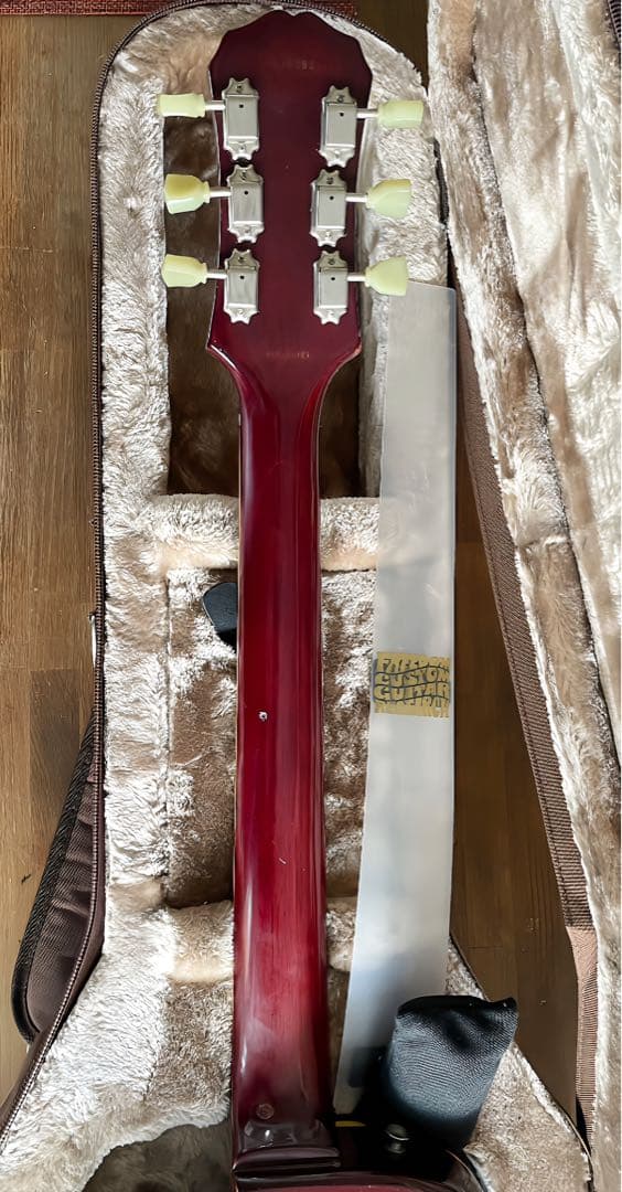 激安Epiphone Gibson レスポール改　レリック　セミハードケース付き