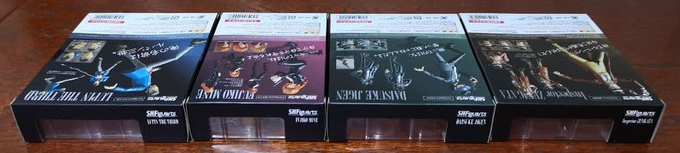 S.H.フィギュアーツ ルパン三世 峰不二子 次元大介 銭形警部『ルパン三世』