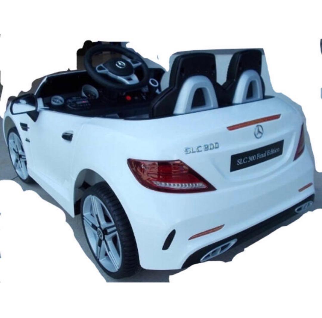 乗用ラジコン　ベンツ　SLC　白　完成車　おもちゃ