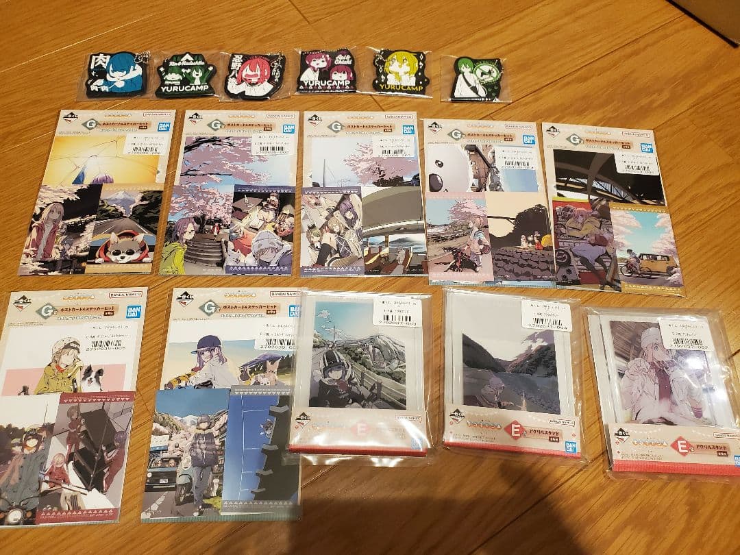 ゆるキャン　一番くじ　C～H賞まとめ売り