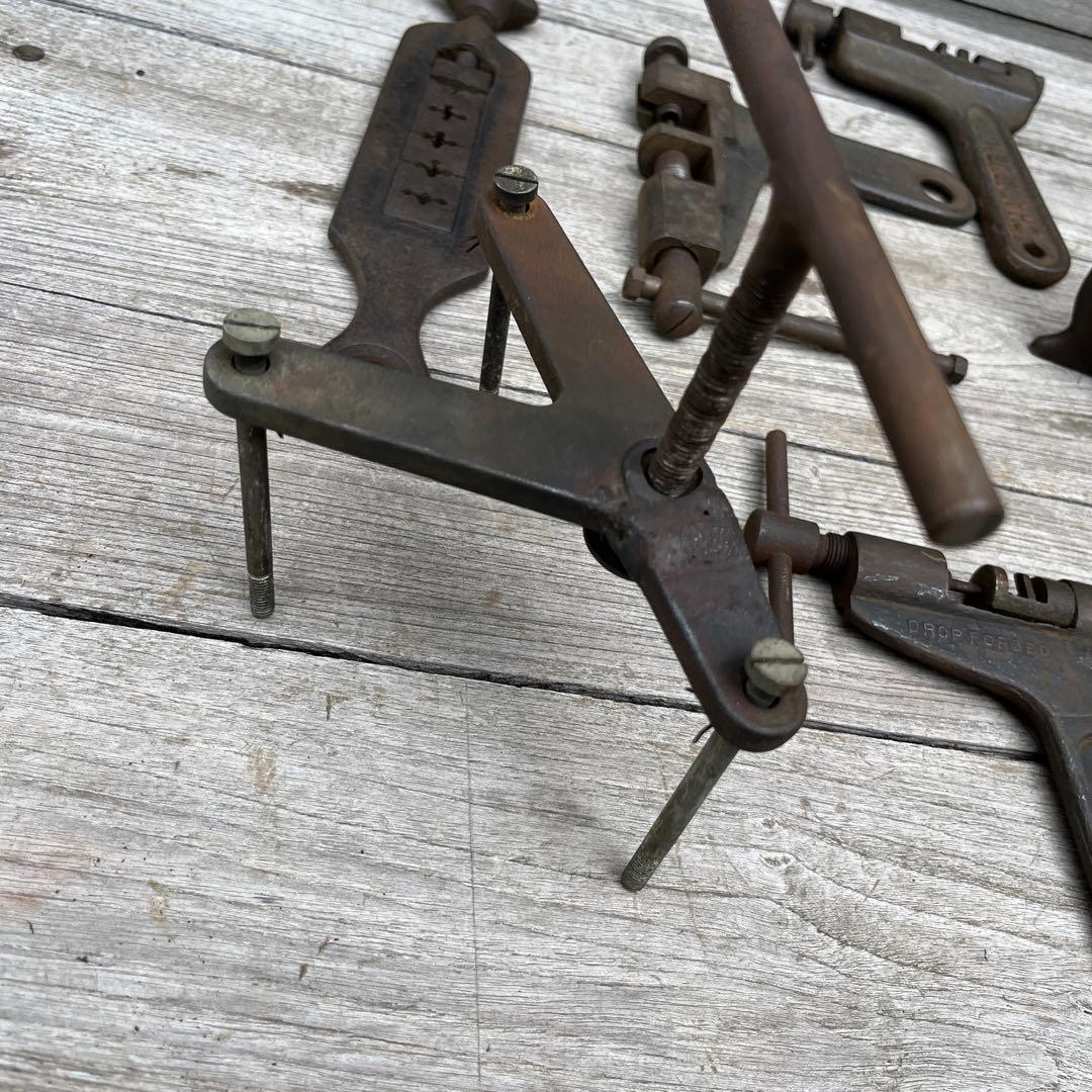 アンティーク自転車工具セット