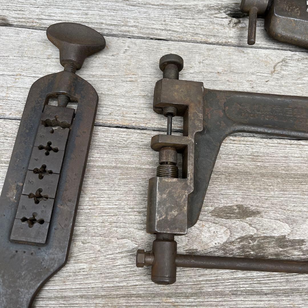 アンティーク自転車工具セット