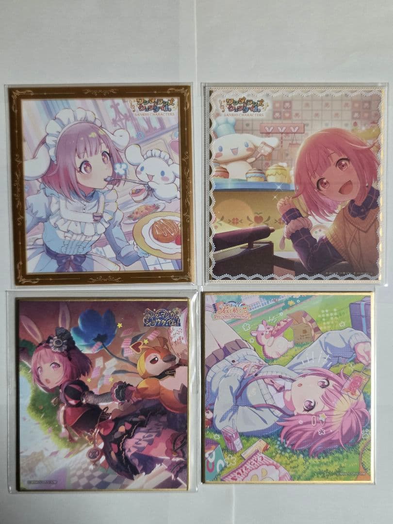 プロセカ　ミニ色紙　鳳えむ　まとめ売り②サンリオコラボ(シナモロール)