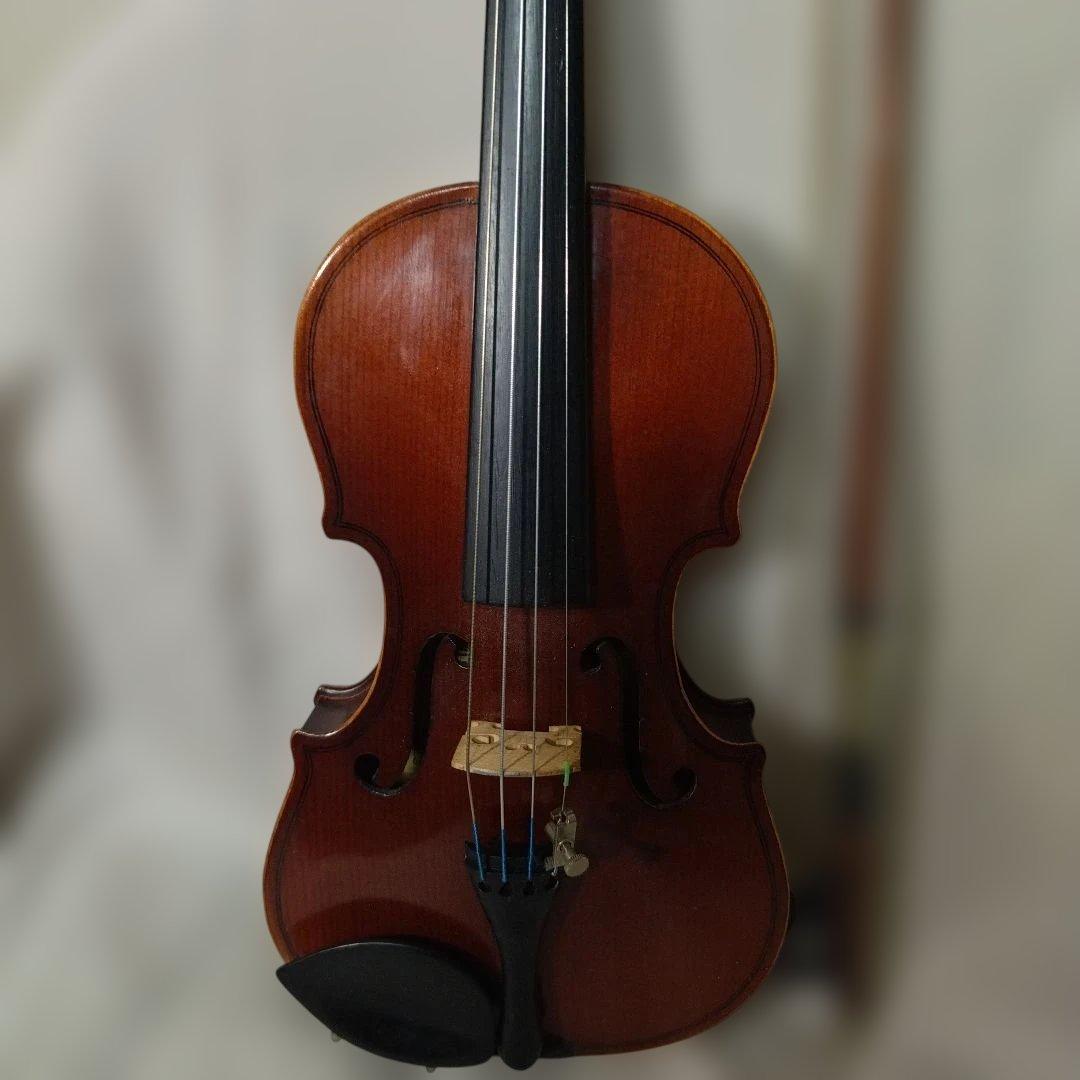 ♥4才前後の子供用♥スズキバイオリン1/10♥品番101♥弓、ケ―ス、松脂付き