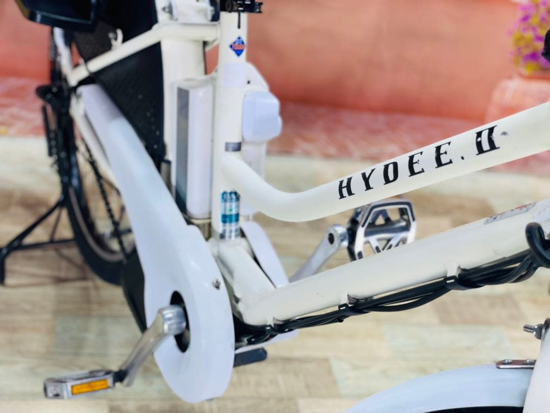 HYDEE.Ⅱ26インチ⭐️ハイディー12AH子供乗せ電動アシスト自転Y2678