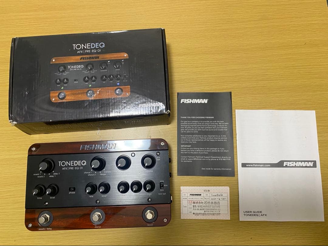 FISHMAN TONEDEQ[美品]