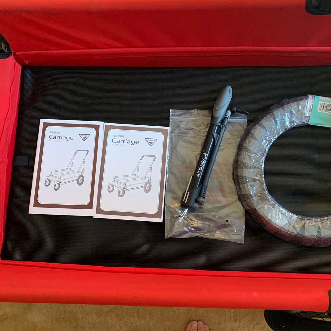 大型犬エアバギーキャリッジカートリストストラップ付き定価七万カートおしてても安定