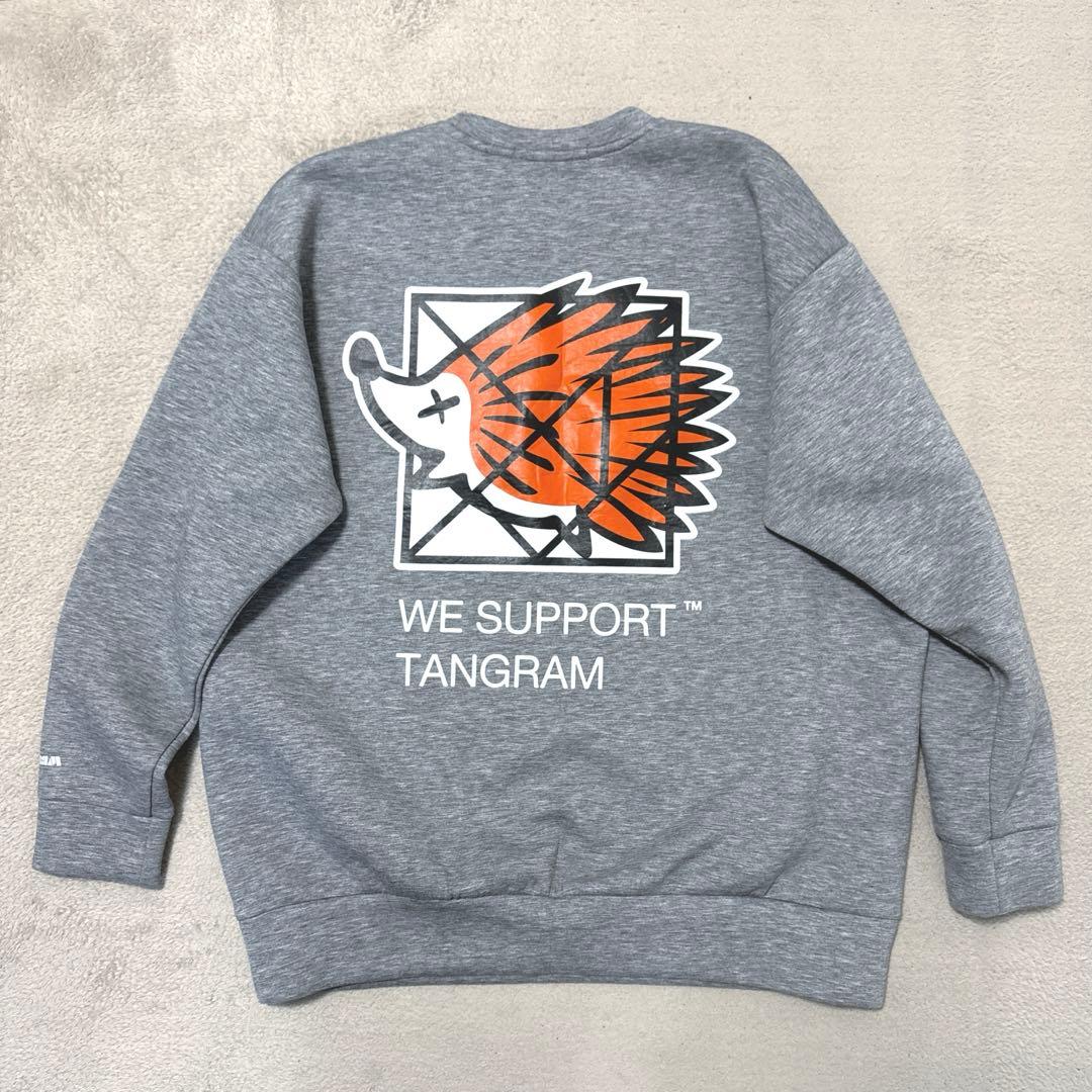 【完売品】TANGRAM×CLUBHAUS トレーナー グレー XL