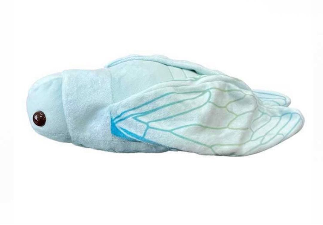 昆虫MANIAC マニアック　セミの抜け殻からセミ　ぬいぐるみ　新品　科学博物館