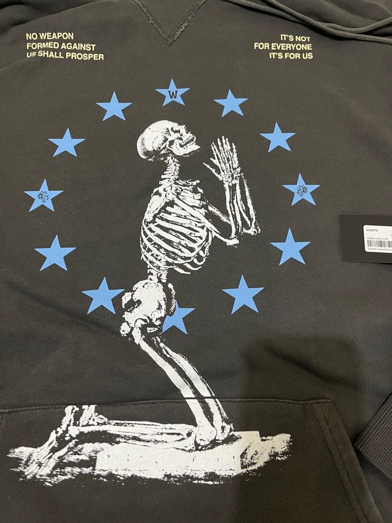 Darc Sport FEAR THOU NOT EVERYDAY パーカ xl