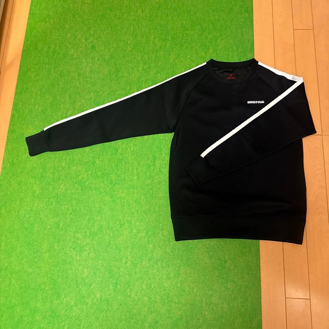ブリーフィング　ゴルフ用トレーナー サイズS 黒色