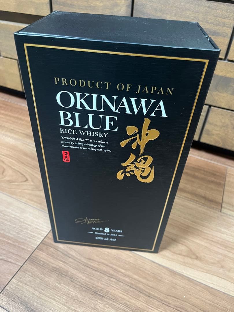 OKINAWA BLUE ライスウイスキー 8年