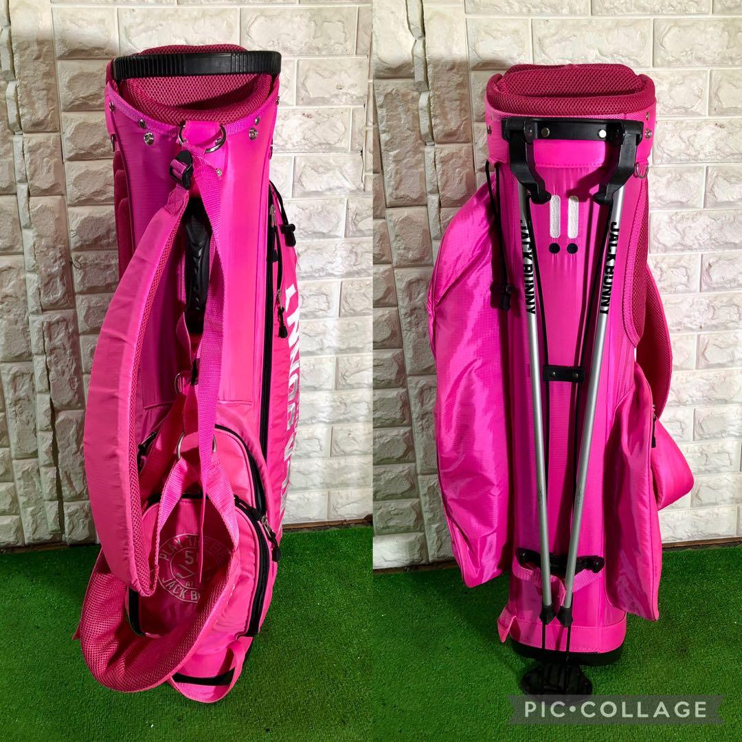 JACK BUNNY &パーリーゲイツ⭐️コラボ スタンドキャディバッグ