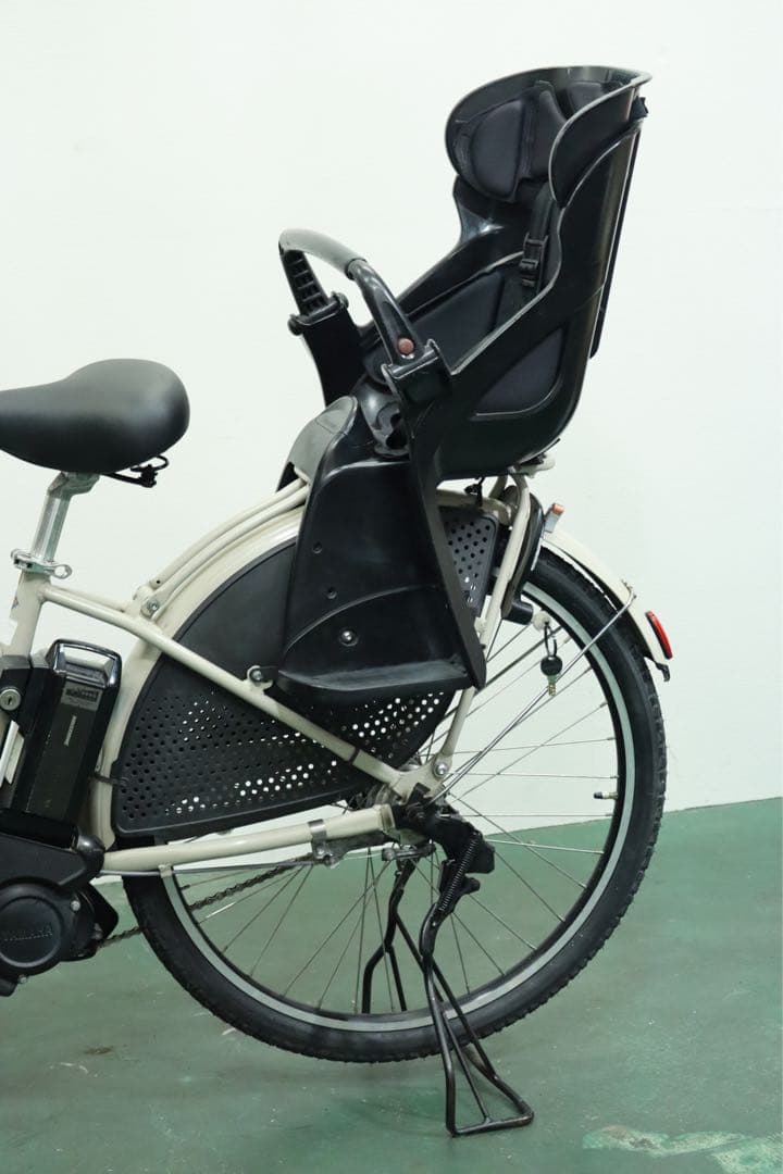 ブリジストン電動アシスト自転車　★ 8.7AH ★ １ヶ月保証★完成車子供のせ