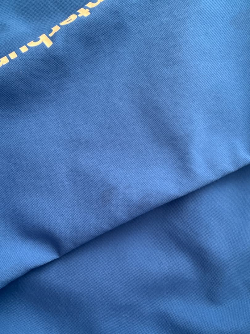 canterbury 青 長袖 ピステ