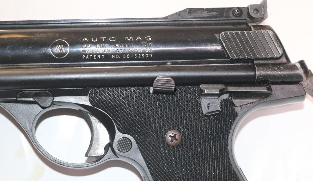 超希少！MGC製AＢＳ樹脂モデルガン オートマグ４４　発火済 合法品