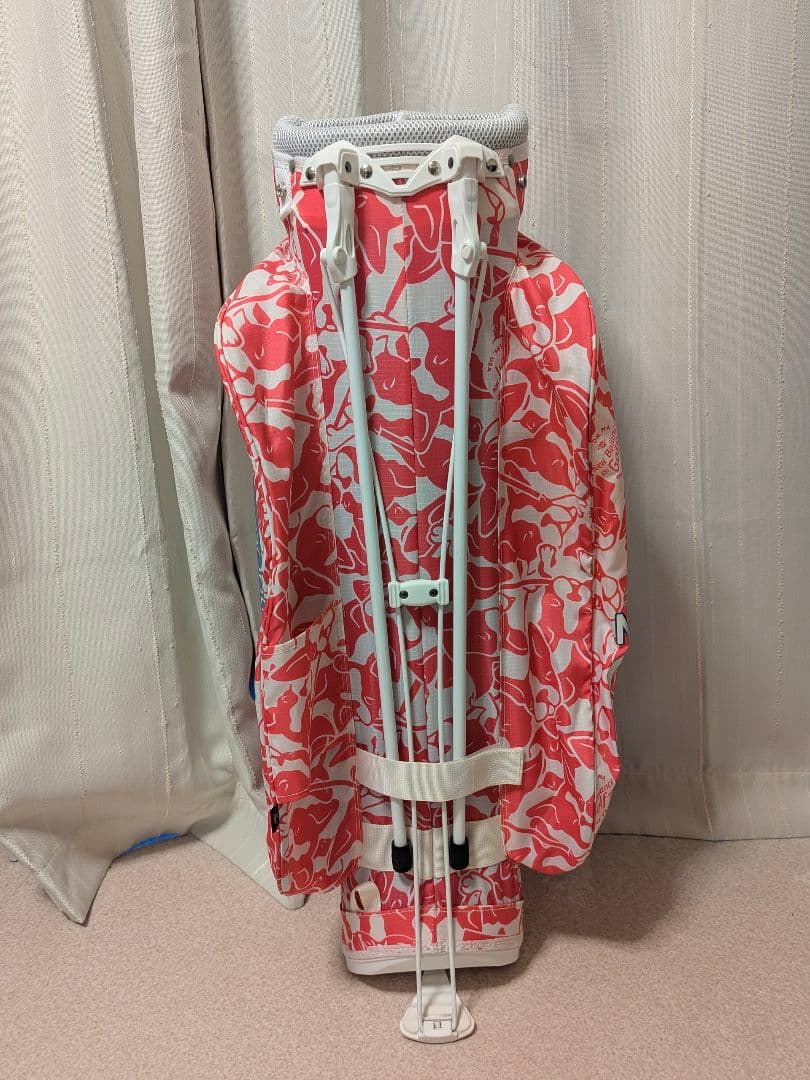 NEW BALANCE キャディバッグ ボストンテリア レディース 犬柄