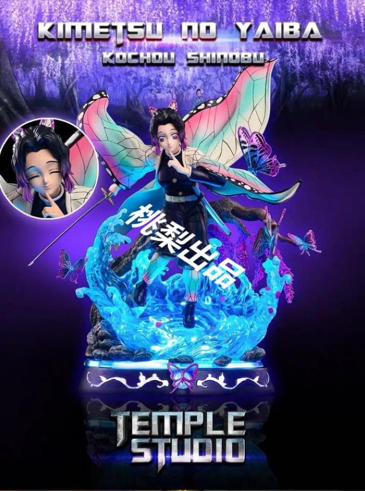 新品未開封『鬼滅の刃』蟲柱・胡蝶しのぶ TEMPLE ガレージキット スタチュー