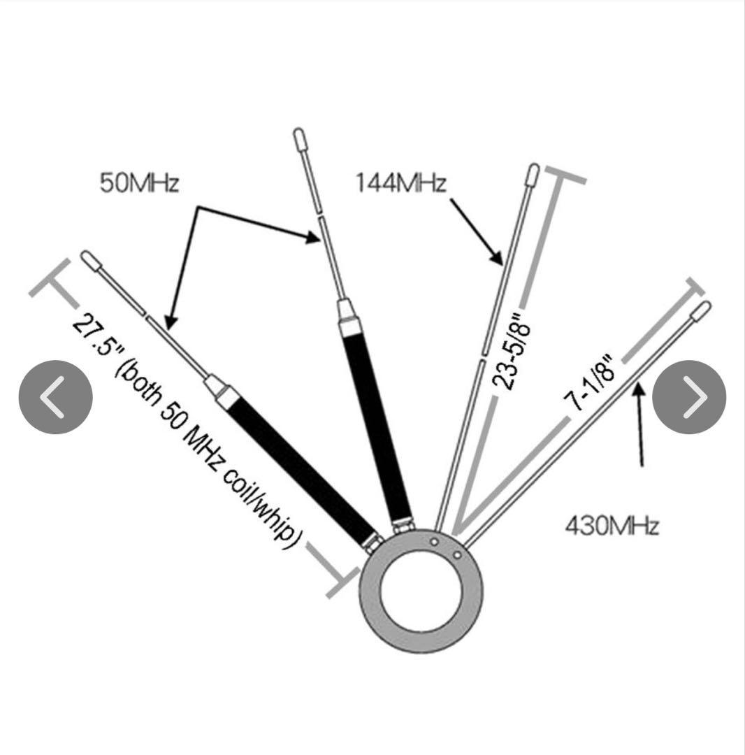 ATAS-120 アクティブチューニングアンテナ ATBK-100付属