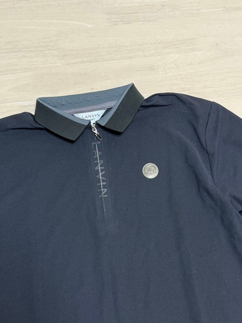 LANVIN SPORT ハーフジップ長袖シャツ