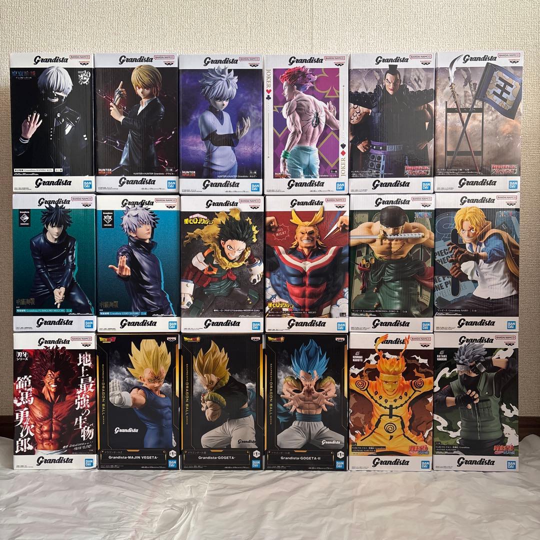 プライズフィギュア　Grandista 18体　まとめ売り　セット