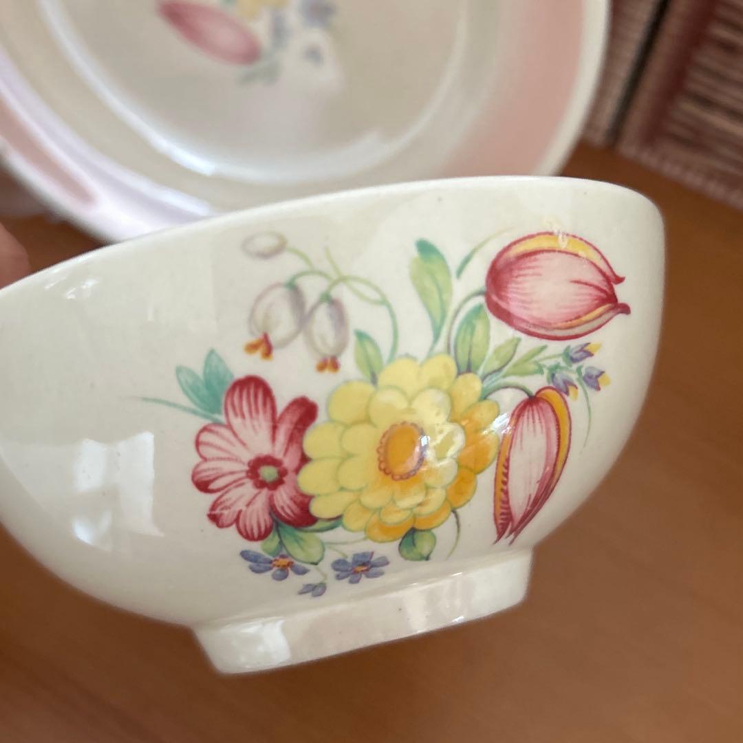 スージークーパー　スウォンジースプレイ　イギリス　　Susie Cooper