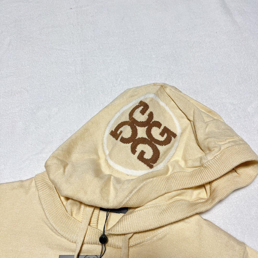 新品　G/FORE　ジーフォア　ゴルフ　フード付セーター　ベージュ　Ｌ