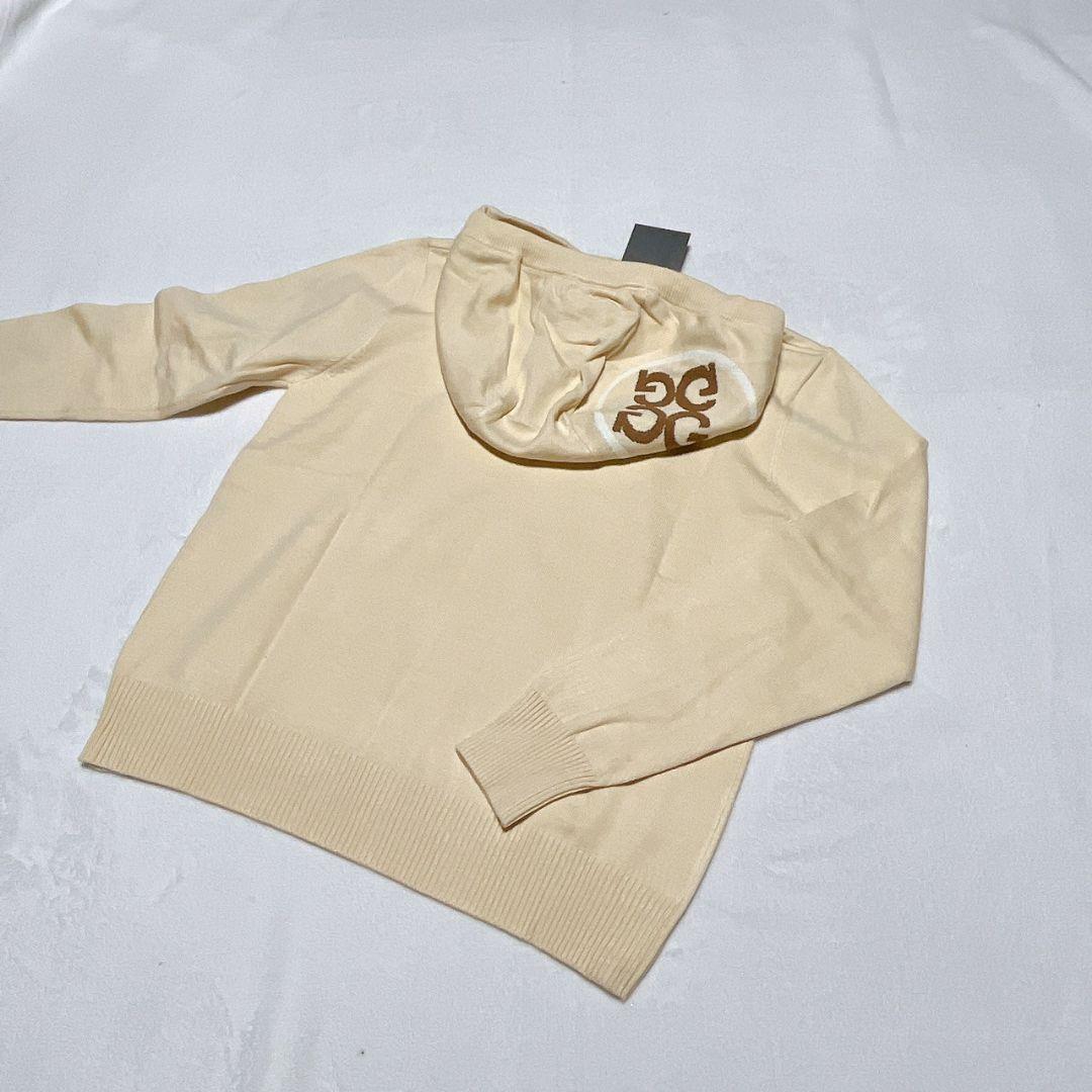 新品　G/FORE　ジーフォア　ゴルフ　フード付セーター　ベージュ　Ｌ