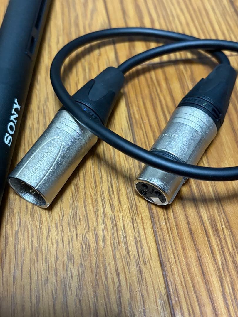 SONY ショットガンマイク ウィンドジャマー付き