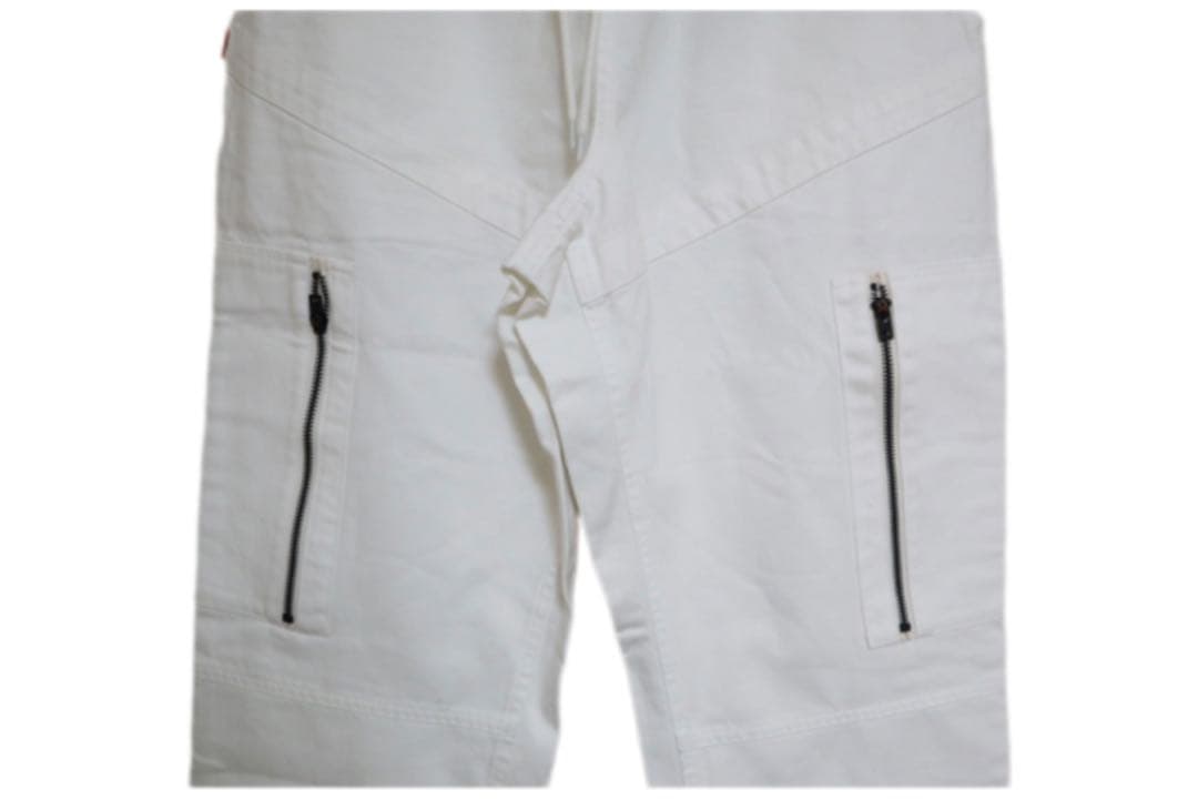 新品 ラッセルノ Russeluno ゴルフ ロングパンツ 白