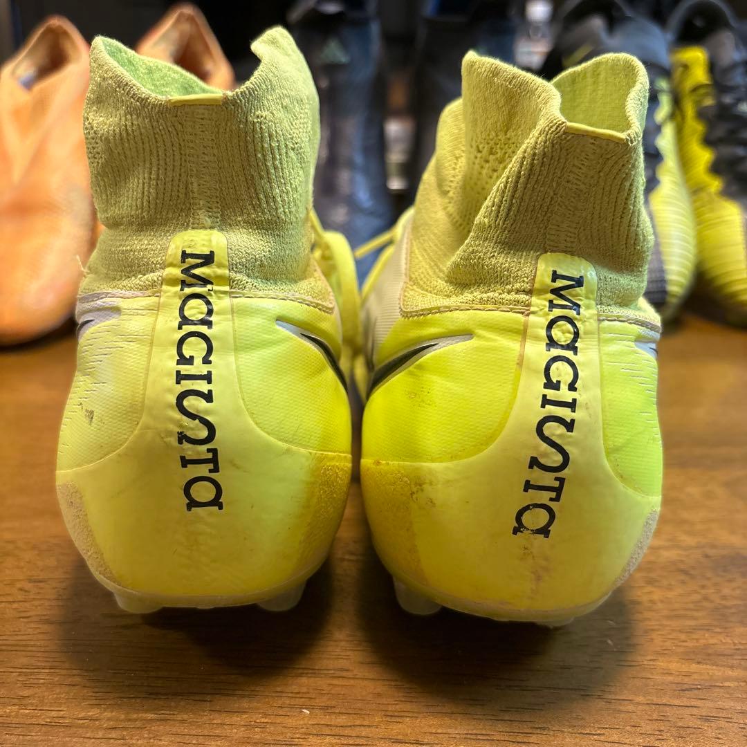 ナイキ マジスタ オーデン Ⅱ HG-E(ホワイト×イエロー）