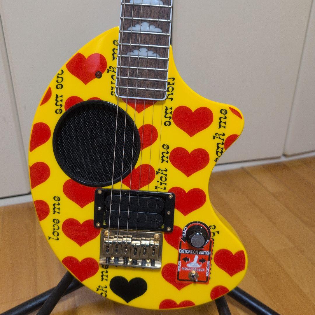 【美品】 FERNANDES フェルナンデス YELLOW HEART zo-3